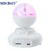 NEWDAYS brand's new cross-border rotating Bluetooth music stage light, projection light, moon light, RGB seven-color cool light, portable 3D surround home atmosphere light Item Picture